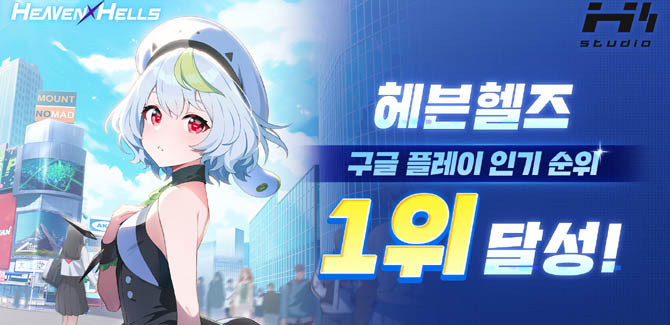 '헤븐헬즈'는 4인 스쿼드 기반의 실시간 전투를 중심으로 전개되는 미소녀 팀 전술 RPG다. ⓒ 클로버게임즈