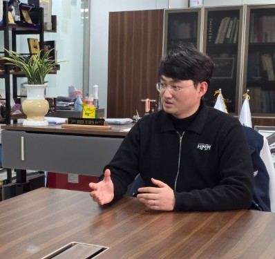 HMM 해상노동조합 전정근 위원장 =정기환 기자