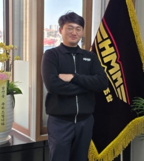 HMM 해상노동조합 전정근 위원장 =정기환 기자