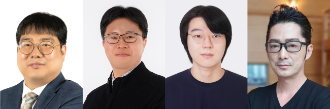 사진 왼쪽부터 DGIST 유우경·김진해 교수, 전주형 석박통합과정생, KBSI 이영호 박사. ⓒ DGIST