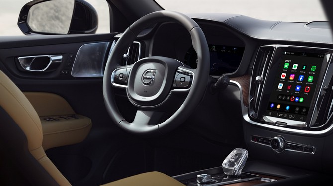 Volvo Car UX 적용 모습. ⓒ 볼보자동차코리아