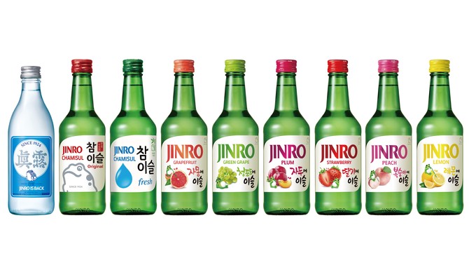 진로(JINRO) 수출용 제품 이미지. ⓒ 하이트진로