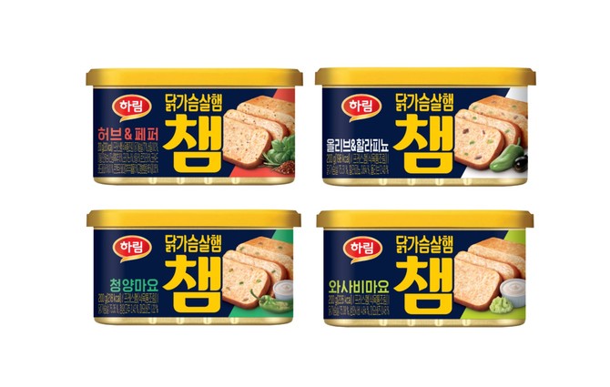 하림 닭가슴살 햄 '챔' 신제품 4종 이미지. ⓒ 하림