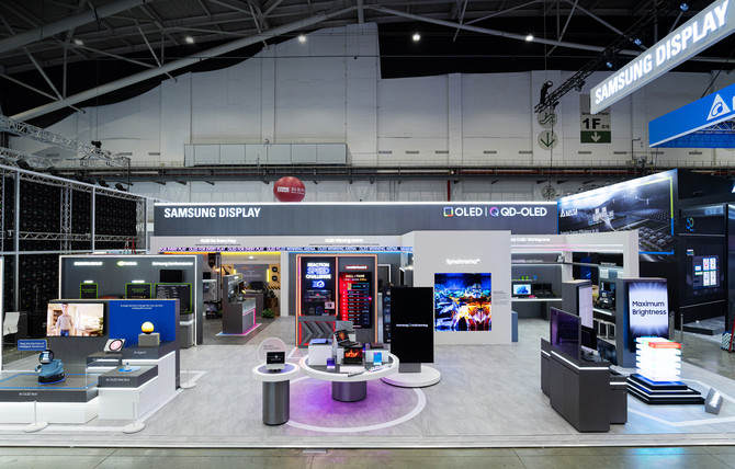 '컴퓨텍스 2026(Computex 2026)' 삼성디스플레이 부스 전경. ⓒ 삼성디스플레이