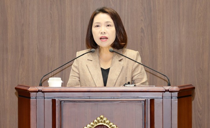 제368회 임시회 제2차 본회의 이연희 의원 5분발언 모습. ⓒ 의회사무국