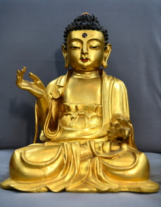 전남광주 관음사 목조여래좌상(木造如來坐像)과 복장유물(腹藏遺物) ⓒ전남광주통합특별시