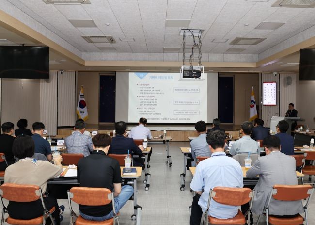 영양군 농어촌버스 노선체계 개편 용역 착수보고회 모습. ⓒ 영양군