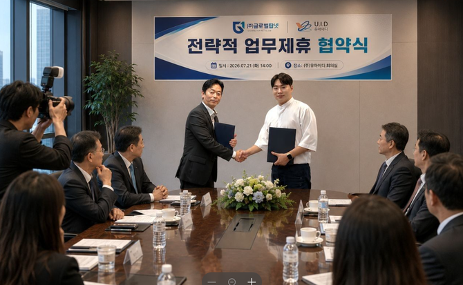 유아이디는 글로벌탑넷과 신소재 기술을 기반으로 한 HPC 및 차세대 ESS 시장 공략을 위해 전략적 업무협약을 체결했다. ⓒ 유아이디
