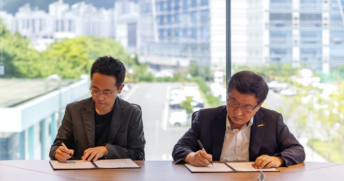 바이오니아가 오가노이드 전문 신약개발 기업 오가노이드사이언스와 혈액 유래 세포 기반 모낭 오가노이드 탈모 치료제 관련 공동개발 업무협약(MOU)을 체결했다. ⓒ 바이오니아