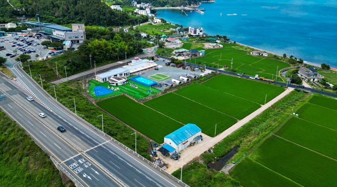 폐교된 대금초등학교 일대 모습. ⓒ 경남교육청