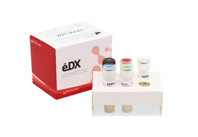 혈액 기반 간암 조기 발견 보조검사 '헤파이디엑스(HEPA eDX)'. ⓒ 젠큐릭스