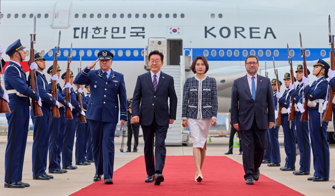이 대통령은 대한민국 대통령으로서는 22년 만에 아르헨티나를 공식 방문했다. ⓒ 청와대