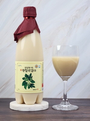 섬달천9도 생황칠막걸리. ⓒ 전남광주통합특별시