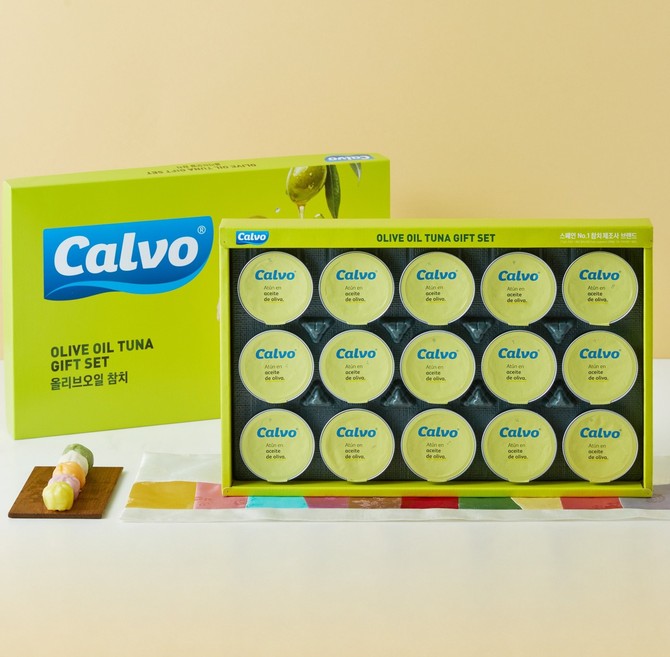 스페인 프리미엄 참치 브랜드 '칼보(Calvo)' 제품 이미지. Ⓒ CJ제일제당