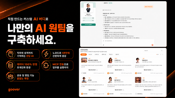 구버 'AI 버디' 업데이트 안내 이미지. ⓒ 솔트룩스