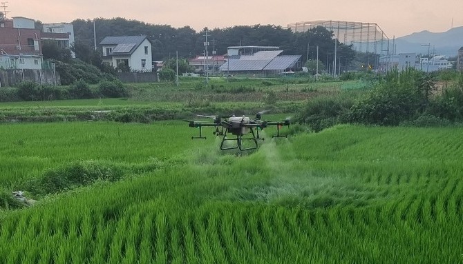 AI 첨단농기계 보급으로 농업 현장 혁신 이끈다. ⓒ 청주시