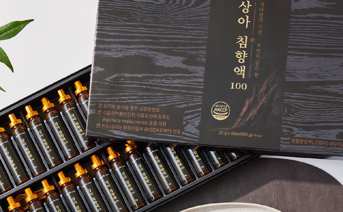 김 대표는 "침향을 먹는다면 진짜 원료와 추출 공정을 함께 봐야 한다"고 했다. ⓒ 상아제약