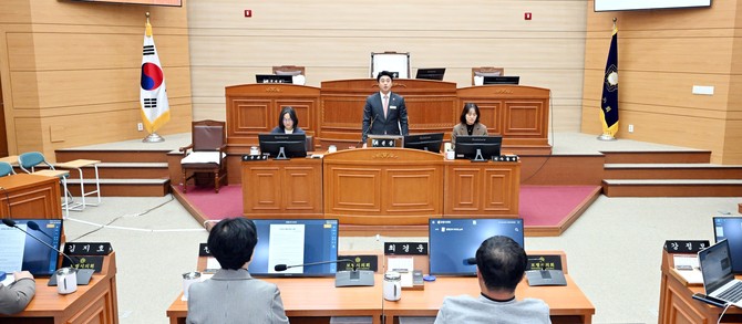 2026년도 행정사무감사 모습. ⓒ 의회사무국