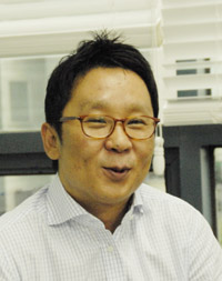  장경수 디에스앤텍 대표는 로그 수집&middot;저장&middot;분석 분야는 국내 최고라고 자부하고 있다. = 김경태 기자